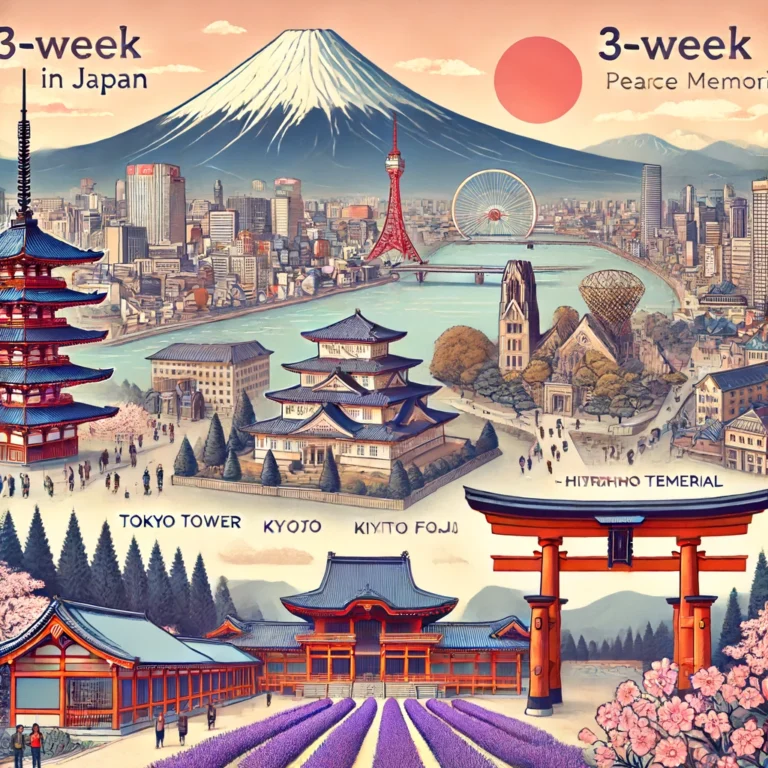 The Perfect 3 Week Japan Itinerary