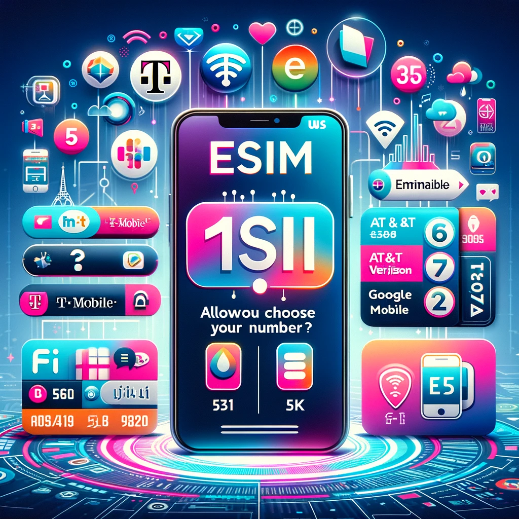 USA eSIM That Allows You to Choose Your Number