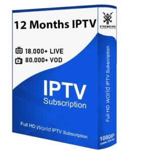 12 Months IPTV Subscription