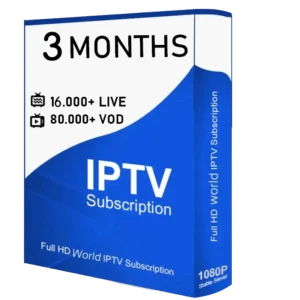 3 Months IPTV