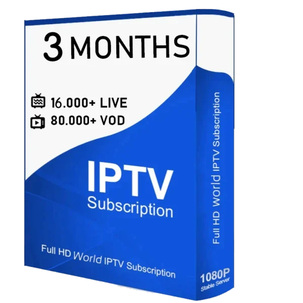 3 Months IPTV