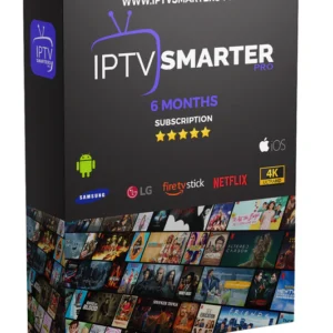 Subscription IPTV Smarters Pro 12 Months